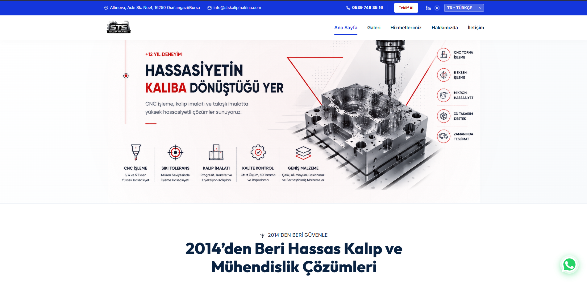 Sts Kalıp Makina